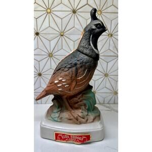 Vintage Ezra Brooks Pheasant Decanter (1970) | 150-Month-Old KY Bourbon‎ (empty)